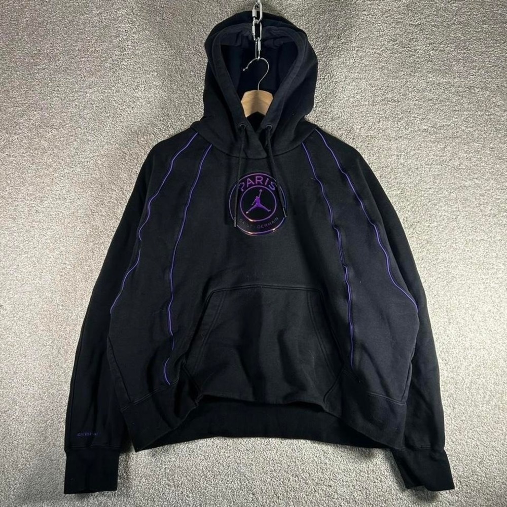 Women's Jordan brand Paris saint germain boxy cropped hoodie Size XL